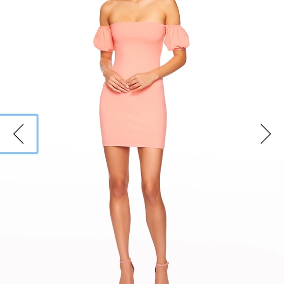 EUC Susana Monaco purple puff sleeve mini dress - Picture 3 of 4